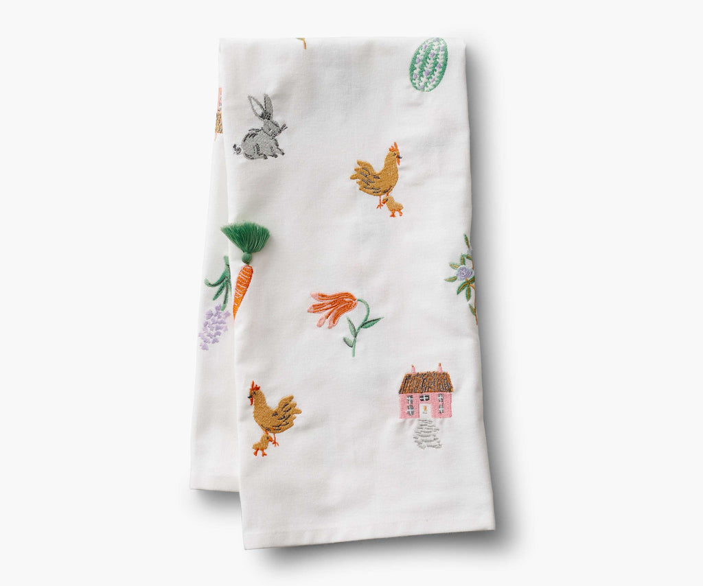 Tea Towel - Spring Farm
