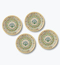 Porcelain Dinner Plate Set - Rosette