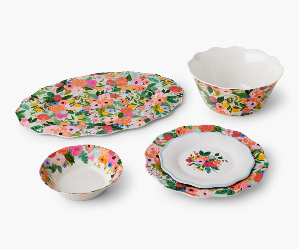 Melamine Serving Platter - Garden Party