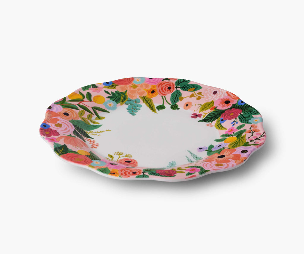 Melamine Assorted Dinner Plates - Garden Party