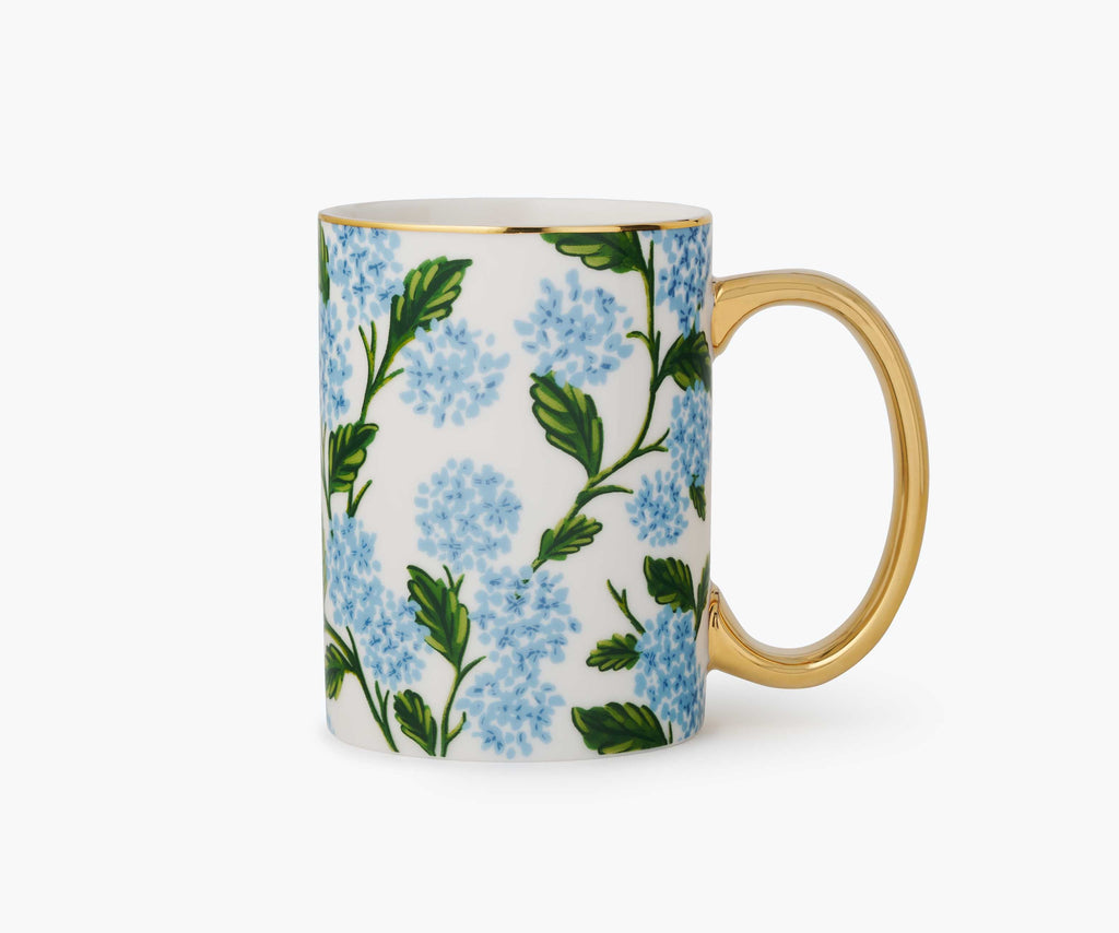 Porcelain Mug - Hydrangea